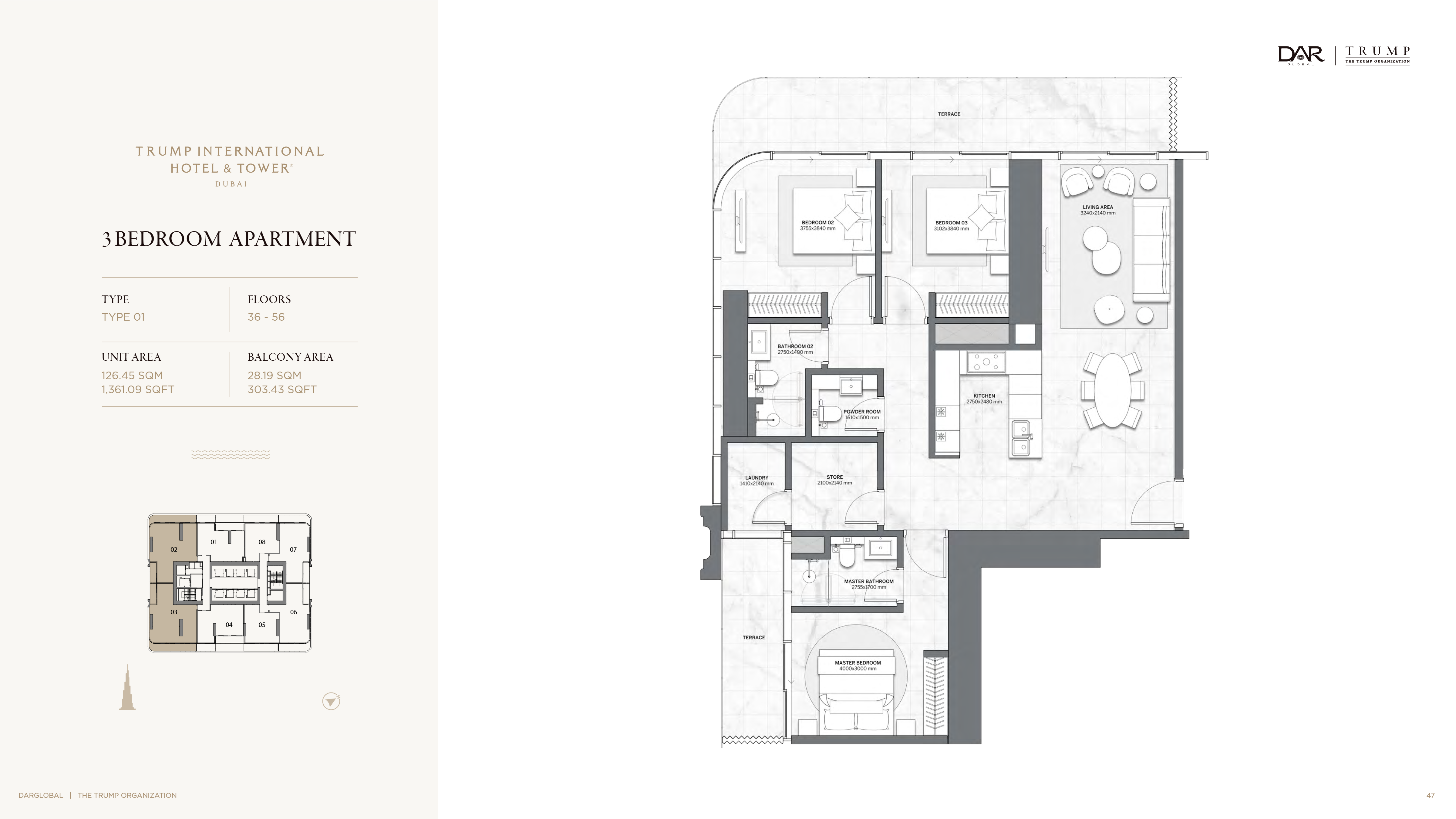 3 Bedroom